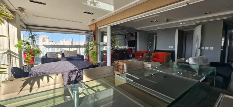 Imagem Apartamento à venda ou locação na Vila Romana com 4 Quartos sendo 3 Suítes, 4 Banheiros, 3 Vagas.