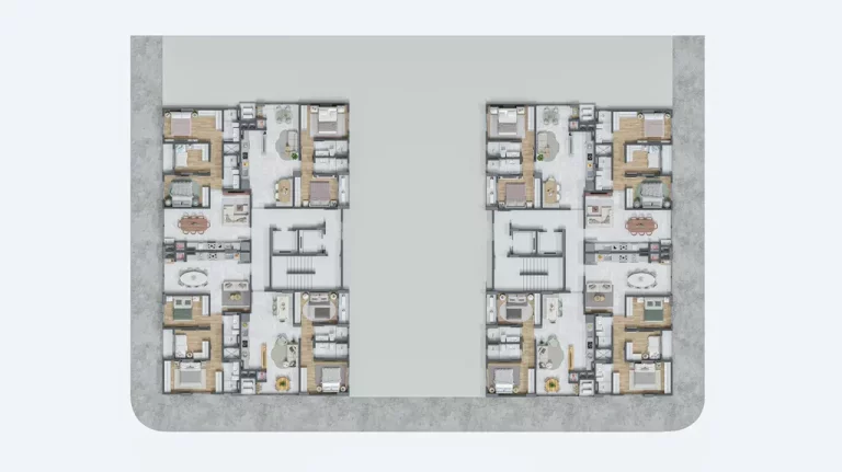 Imagem Twin Towers - Residencial - Apartamento à venda no bairro Morretes - Itapema/SC