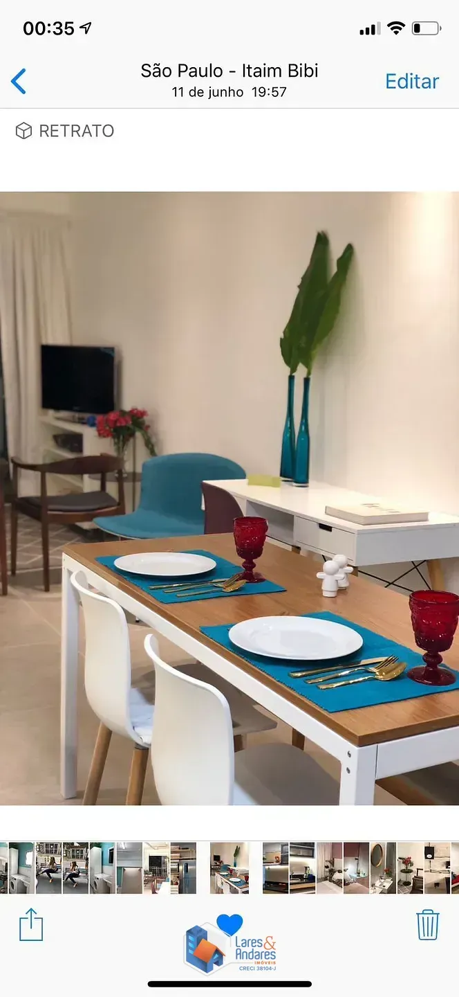Imagem Apartamento para venda e locação em Itaim Bibi com 2 quartos, sendo 2 suítes, 62m²