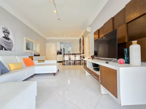 Imagem Apartamento Pé na Areia à venda com 3 Dormitórios 1 Suíte 113m², 2 vagas - Riviera de São Lourenço, Bertioga SP.