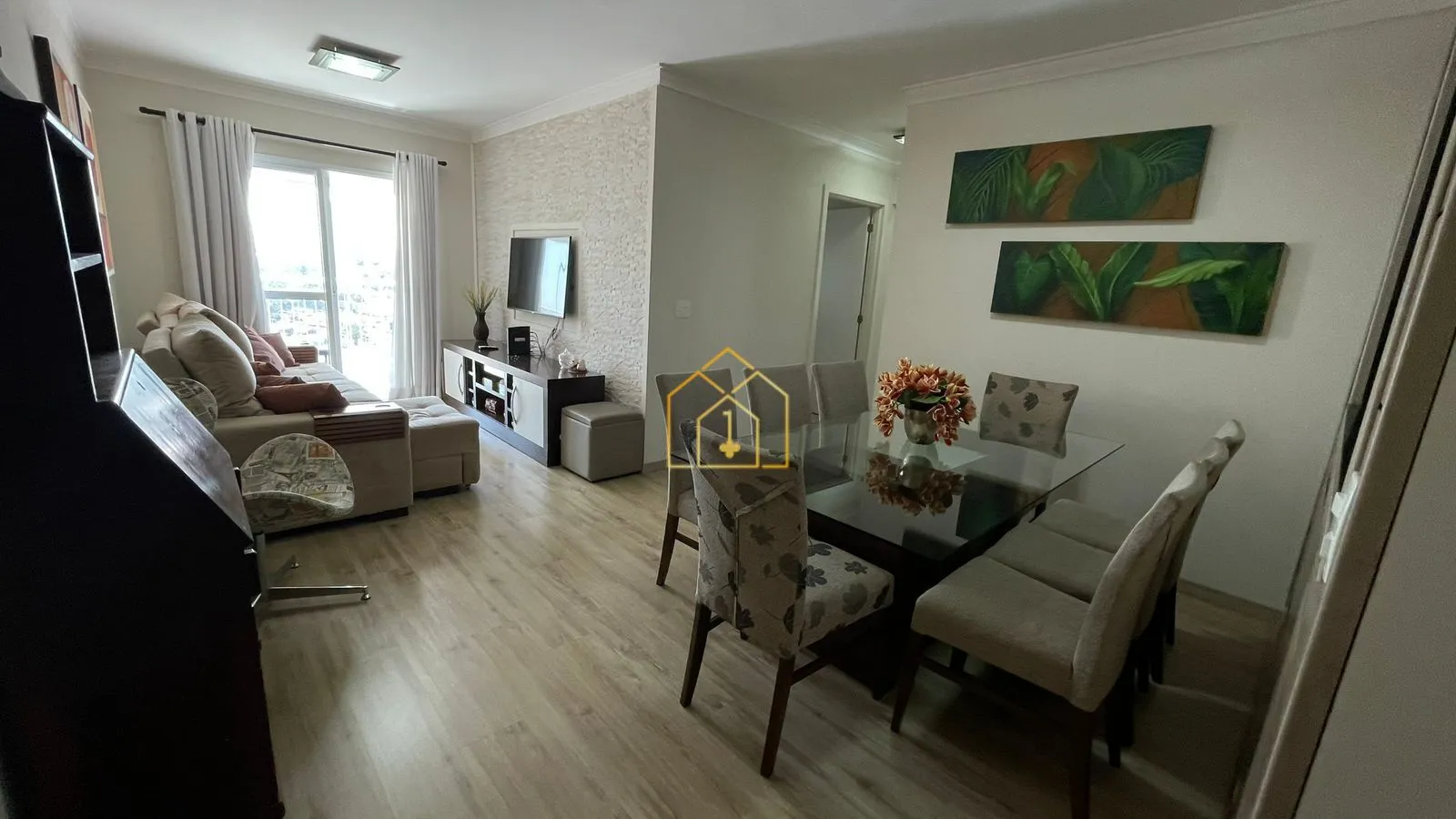 Foto do imóvel Apartamento à venda 84m² 3 quartos 1 suíte 2 vagas | Vila Valparaiso - Santo André - SP