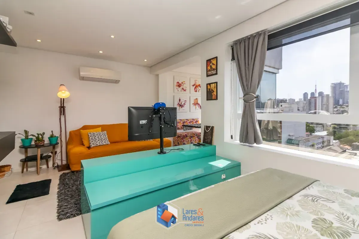 Imagem Studio para venda em Pinheiros com 1 quarto, sendo 1 suíte, 29m²