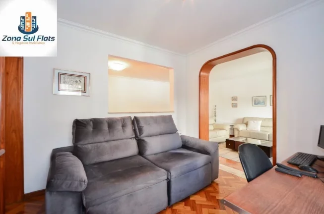 Imagem Apartamento à Venda No Campo Belo Com 2 Dormitórios Sendo 1 Suíte e 2 Vagas