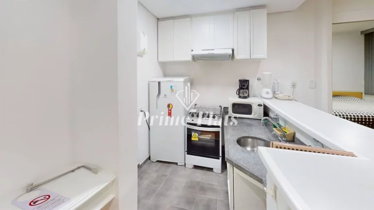 Imagem Flat disponível para locação no Lorena 1157 nos Jardins, com 40m², 1 dormitório e 1 vaga