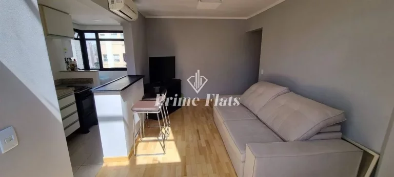 Imagem Flat disponível para locação no Condominio Edifício York Duplex Residence, com 41m², 1 dormitório e 1 vaga de garagem