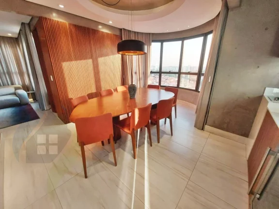 Imagem Apartamento Alto Padrão com 3 suítes, 4 banheiros, 4 vagas, com 190m² em Bairro Jardim, Santo André