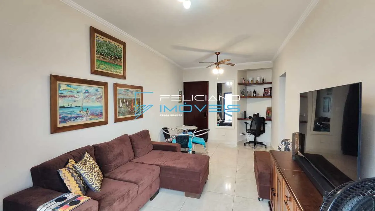 Imagem Apartamento com 1 quarto, Caiçara, Praia Grande - R$ 289 mil, Cod: 7552
