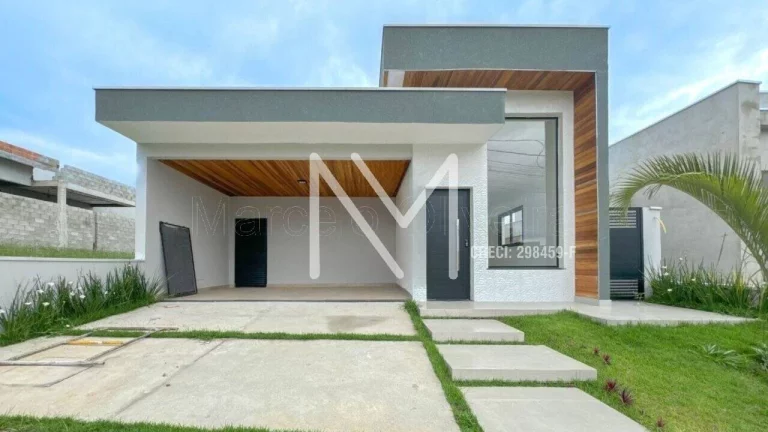 Foto do imóvel Casa à venda 3 Quartos - 1 Suíte - 135m² - Condomínio Malibu - Caçapava