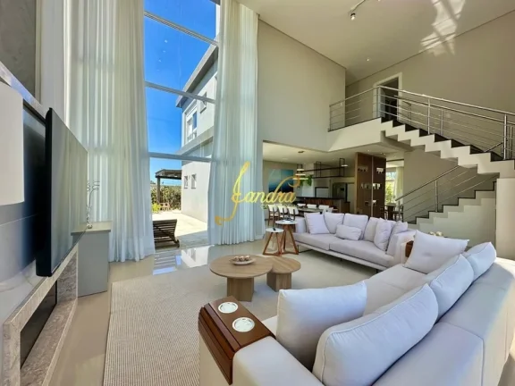 Imagem Casa condomínio nova com 04 suítes mobiliado e decorado