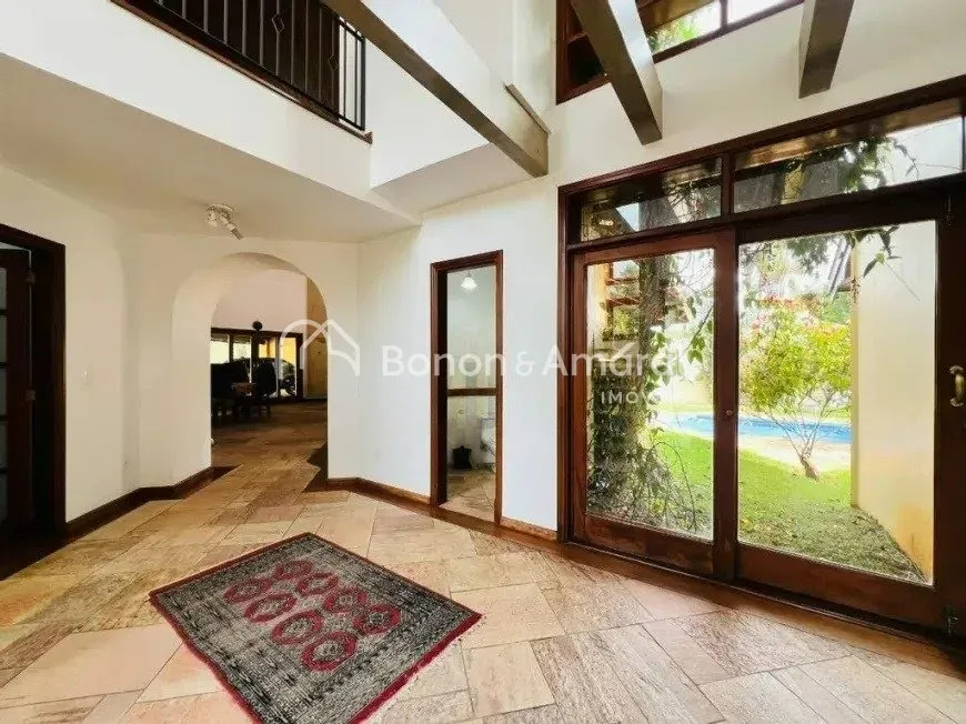 Foto do imóvel Casa térrea para locação com 4 suítes, piscina e lazer completo, 420 m² no Jardim Botânico em Rua Padre Glauco do Prado Nogueira, 80 - Sousas, Campinas - SP