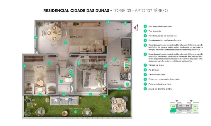 Imagem Residencial Cidade das Dunas