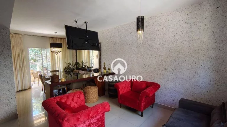 Imagem Casa com 5 Quartos à venda, 226 m² por R$ 1.500.000 - Cabeceira - Nova Lima/MG