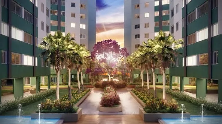 Imagem Apartamento para Venda - 60.6m², 2 dormitórios, sendo 1 suites, 1 vaga - Marechal Rondon