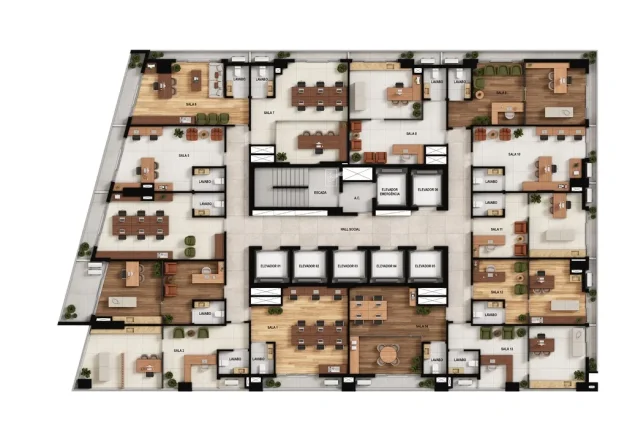Imagem Ybiti Offices by Opus