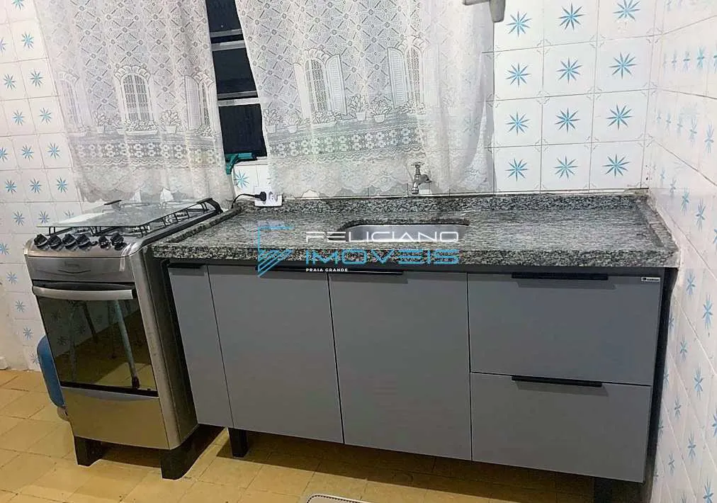 Imagem Apartamento com 2 quartos, Mirim, Praia Grande - R$ 350 mil, Cod: 6166