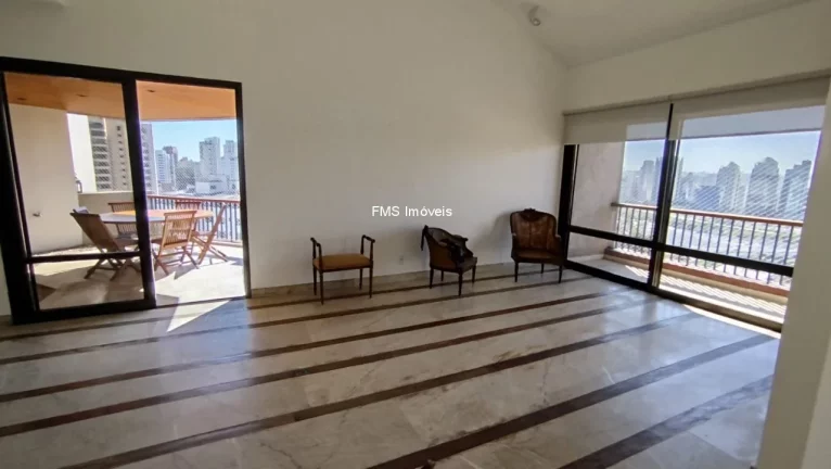 Imagem Aluga Cobertura Duplex no Real Parque, com 3 suítes, 3 salas, 6 banheiros, 6 vagas, 490m².