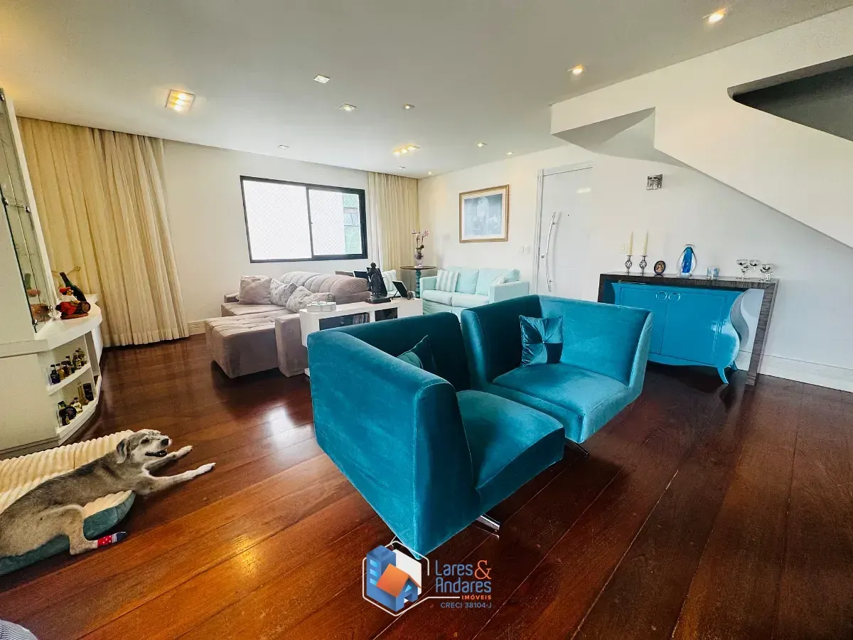 Imagem Cobertura para venda em Chácara Inglesa com 4 quartos, sendo 2 suítes, 217m²