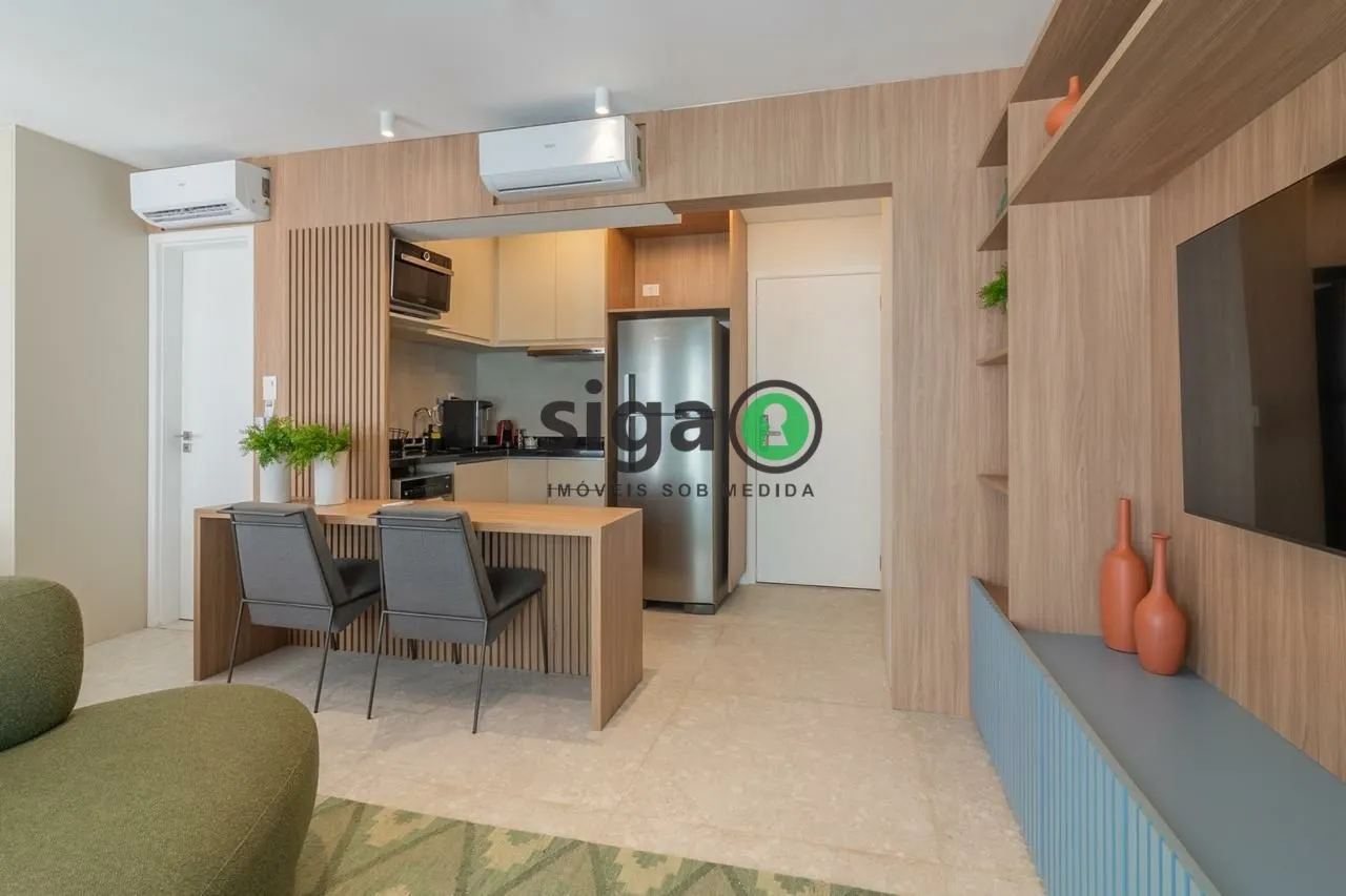 Imagem Apartamento 38m² mobiliado para locação localizado no Jardins/SP