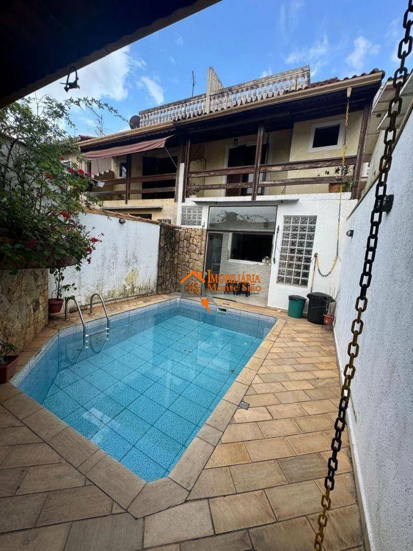 Imagem Sobrado com 4 dormitórios à venda, 255 m² por R$ 2.332.000 - Parque Renato Maia - Guarulhos/SP