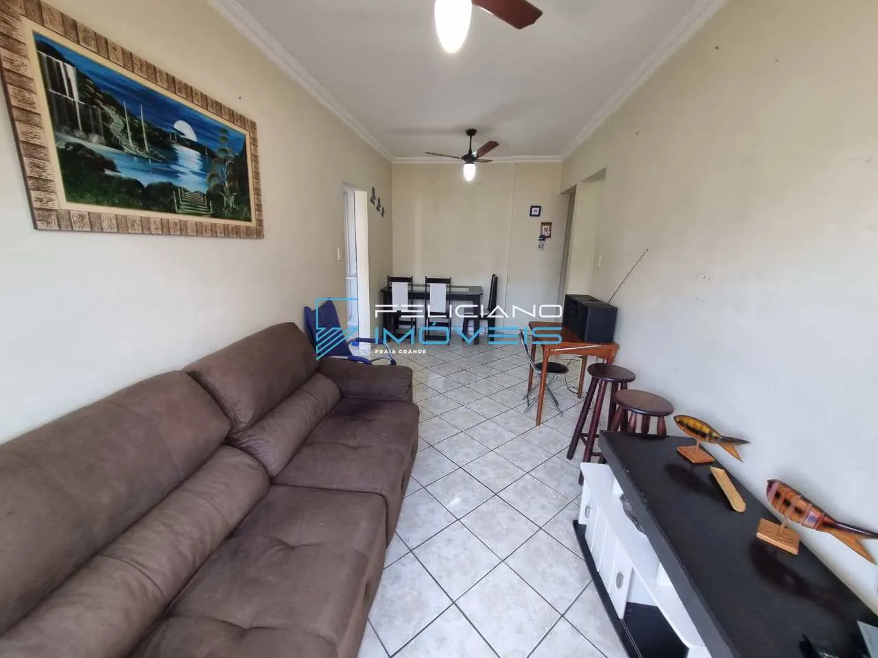 Imagem Apartamento com 1 quarto, Guilhermina, Praia Grande - R$ 315 mil, Cod: 7104