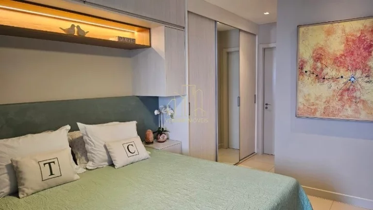 Imagem Apartamento alto padrão com duas suítes varanda a venda no caminho das Arvores