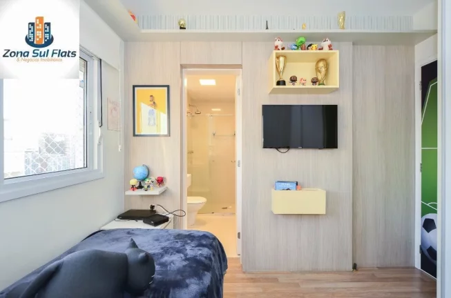 Imagem Apartamento à Venda Na Chácara Santo Antônio Com 3 Suítes e 2 Vagas - Varanda Gourmet
