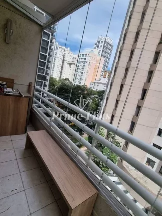 Imagem Flat disponível para venda no Twin Towers Ibirapuera, com 70m², 1 dormitório e 1 vaga de garagem