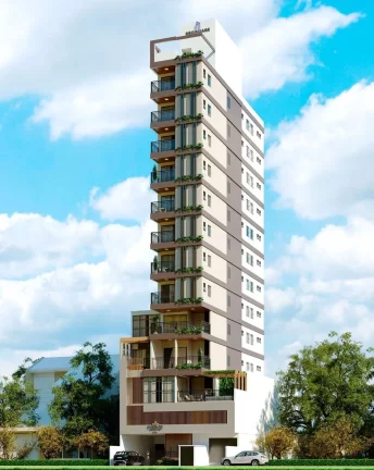Foto do imóvel Apartamento à venda em Porto Belo, Perequê, com 3 quartos, 101,3m2 em Olmiro Santiago Azevedo