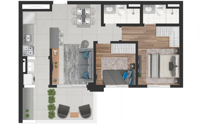 Imagem Apartamento com 2 Quartos à Venda, 58 m² em Penha de França - São Paulo