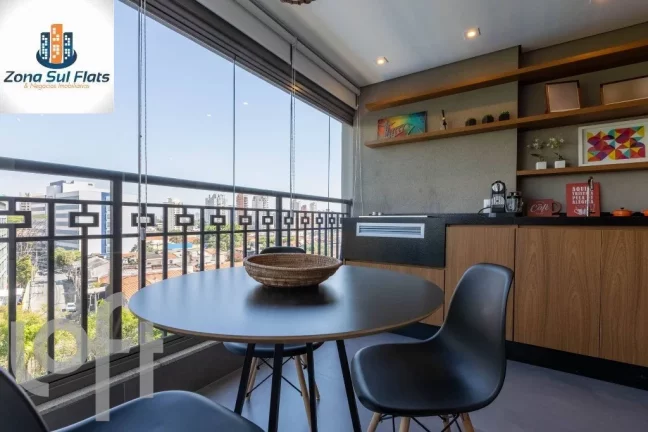 Imagem Apartamento Mobiliado à Venda No Alto da Boa Vista Com 2 Suítes e 2 vagas - Varanda Gourmet