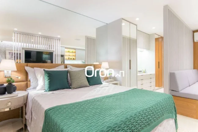 Imagem Flat com 1 dormitório à venda, 50 m² por R$ 630.000,00 - Jardim Goiás - Goiânia/GO