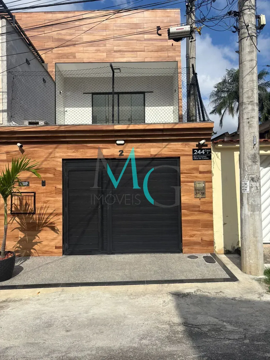 Imagem Casa Duplex à venda - 359 mil - Jardim Letícia -Campo Grande - RJ