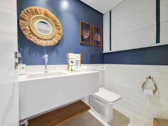 Imagem Apartamento à venda, com 4 Dormitórios 169 m² quadra de Tênis, em Riviera de São Lourenço - Bertioga SP