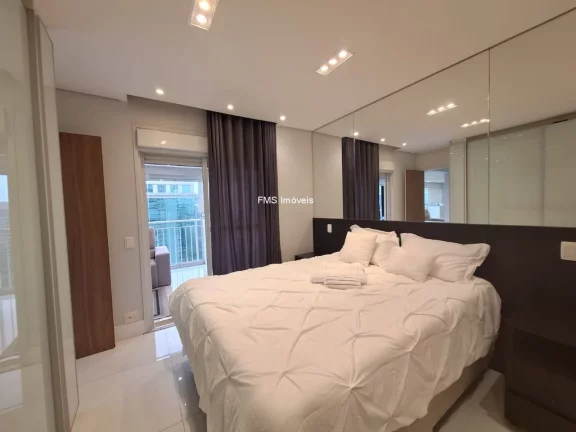 Imagem Apartamento para locação na Vila Nova Conceição com 1 suíte, 1 sala e 1 vaga