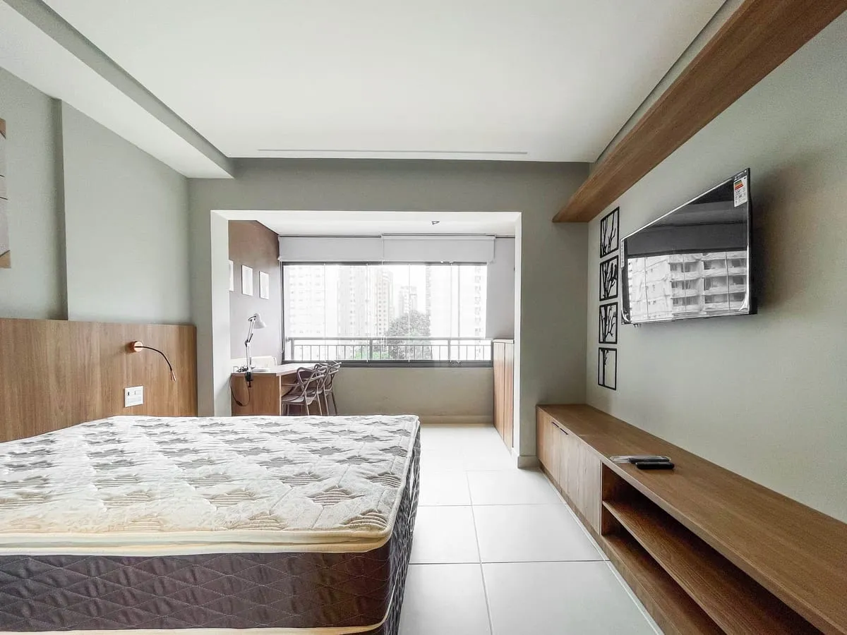 Imagem Apartamento com 1 Quarto para alugar, 29m² - Planalto Paulista