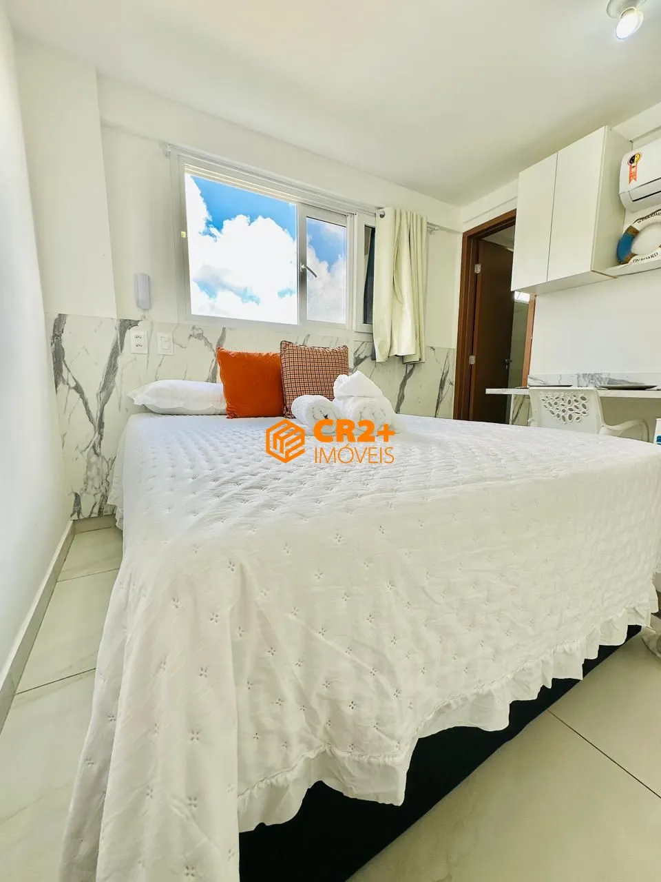 Imagem Vendo Flat no Caribessa (15 m² - mobiliado - beira mar