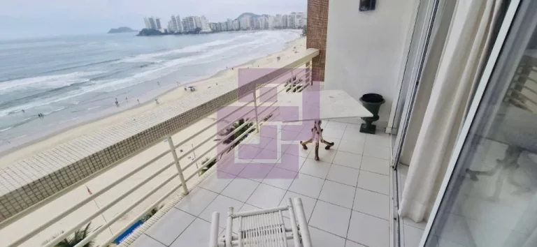 Imagem Apartamento à venda em Pitangueiras, Guarujá - 3 dormitórios, vista para o mar