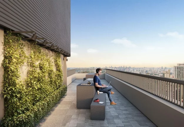 Imagem TORRE BELA VISTA - AAM - Studio de 24m², em excelente localização, a 550m do metrô Anhangabaú!