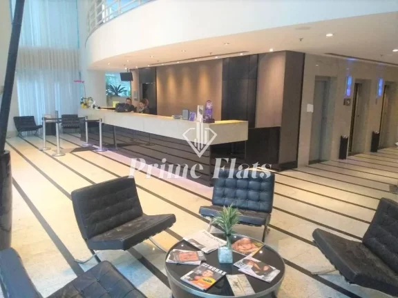 Imagem Flat disponível para locação no Park Inn by Radisson Berrini, com 28m², 1 dormitório e 1 vaga de garagem