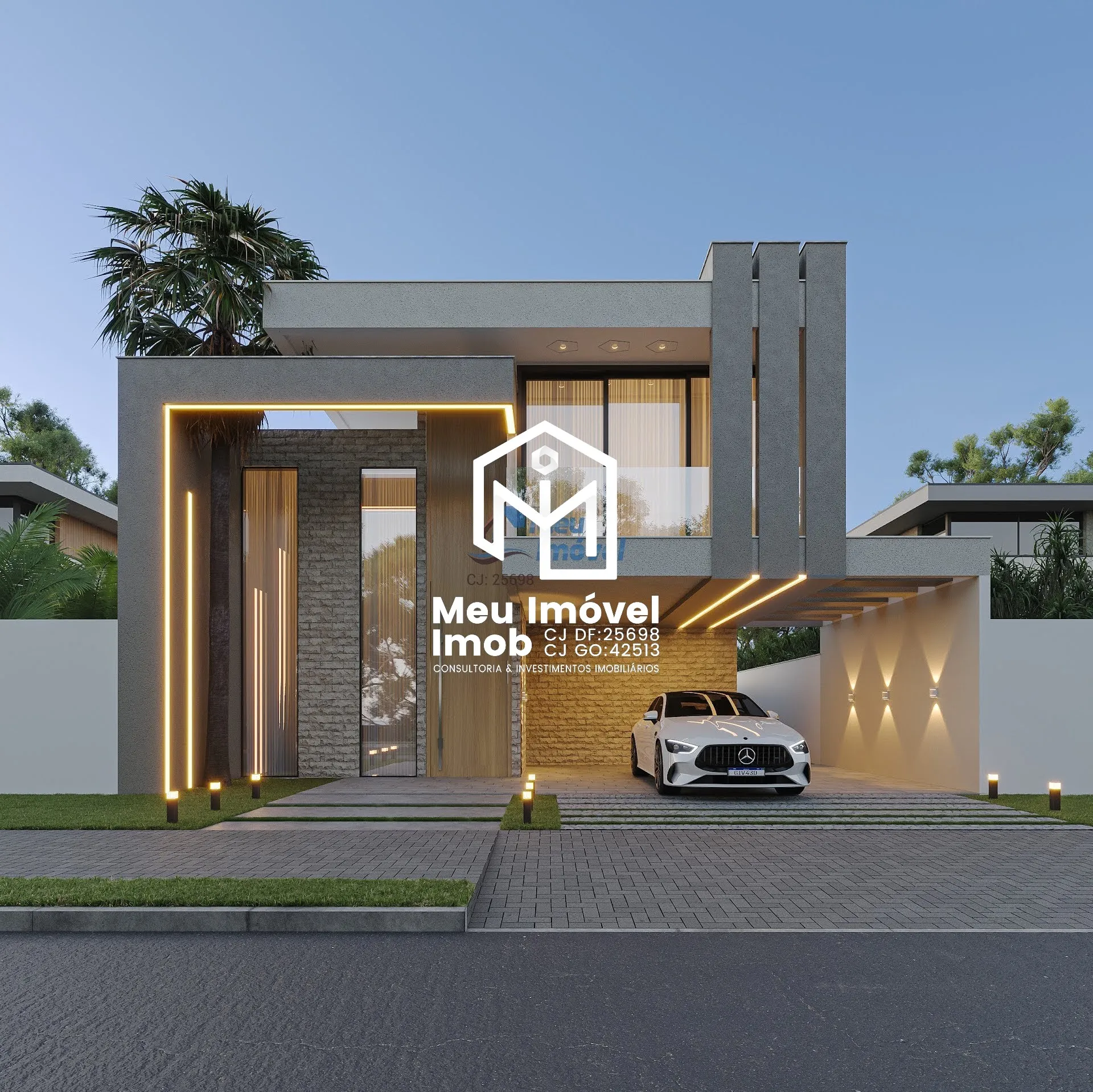 Imagem Terra Park III Casa 4 Quartos 3 Suítes 2 Vagas 279m² Closet