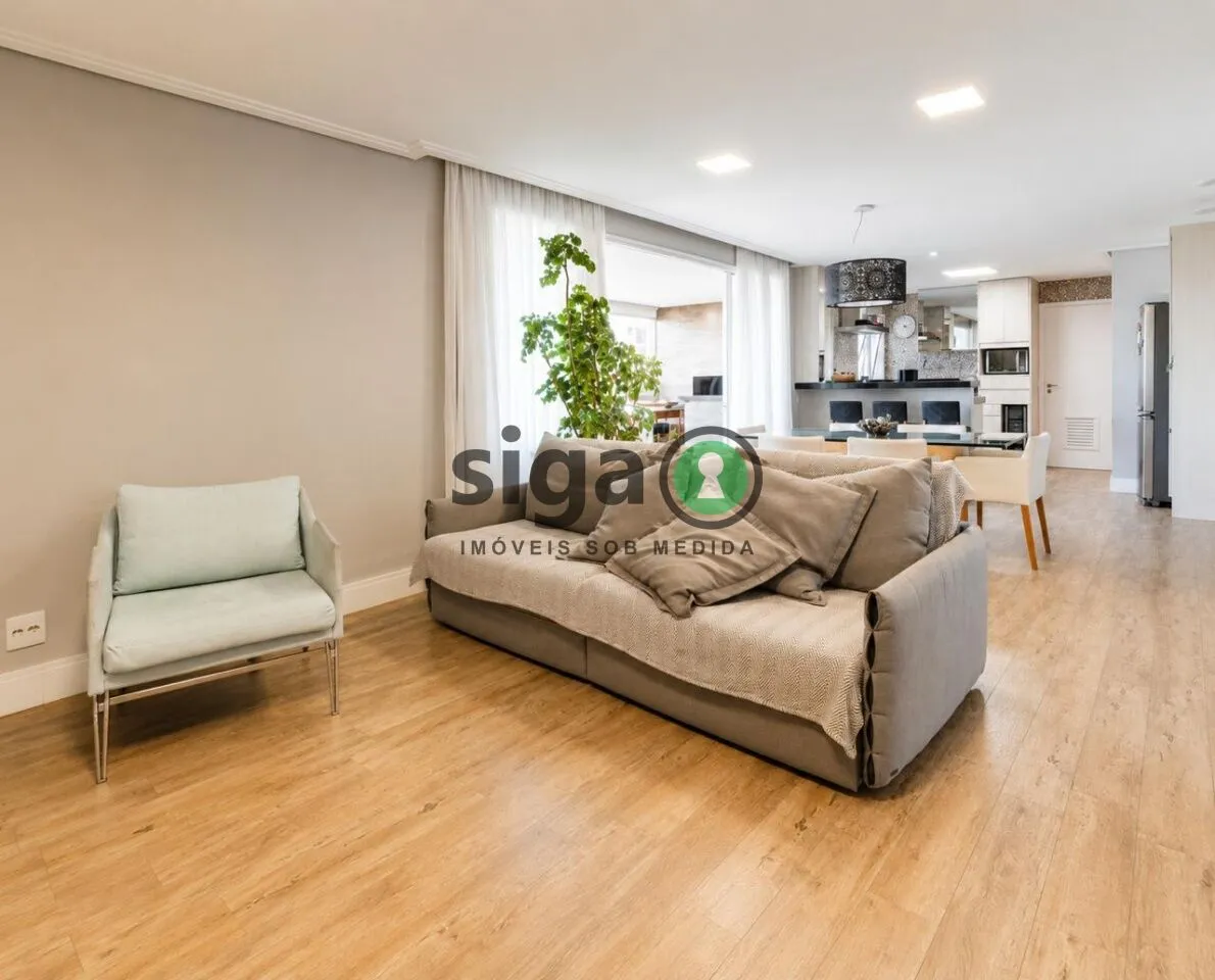 Imagem Apartamento de 141 metros 3 suítes, 2 vagas a venda no Condomínio Paulistano