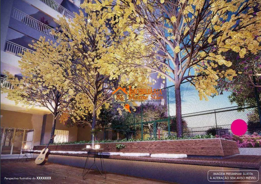 Imagem Apartamento com 2 dormitórios à venda, 58 m² por R$ 572.500 - Picanco - Guarulhos/SP