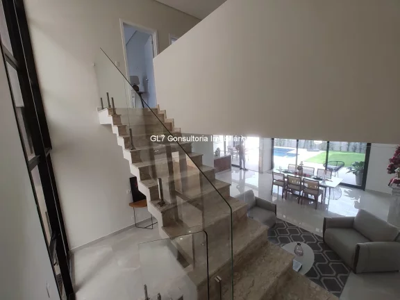 Imagem Casa Sobrado com Piscina 3 Suítes sendo 1 Com Closet, Condomínio Dona Maria Jose Indaiatuba SP
