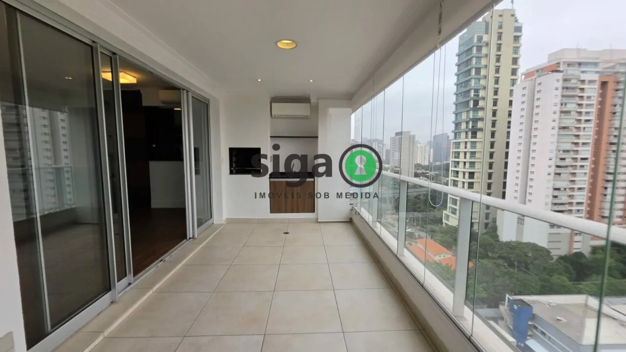 Imagem Brooklin - 105 m² - 2 dormitórios sendo 2 Suítes - Varanda Gourmet - Pronto para Morar