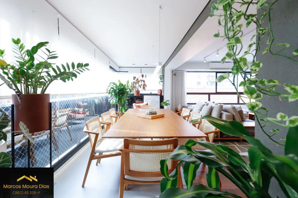 Imagem Apartamento com 3 suítes, Varanda Gourmet, 2 Vagas de Garagem no Sumaré. Edifício com Lazer e Portaria 24hs