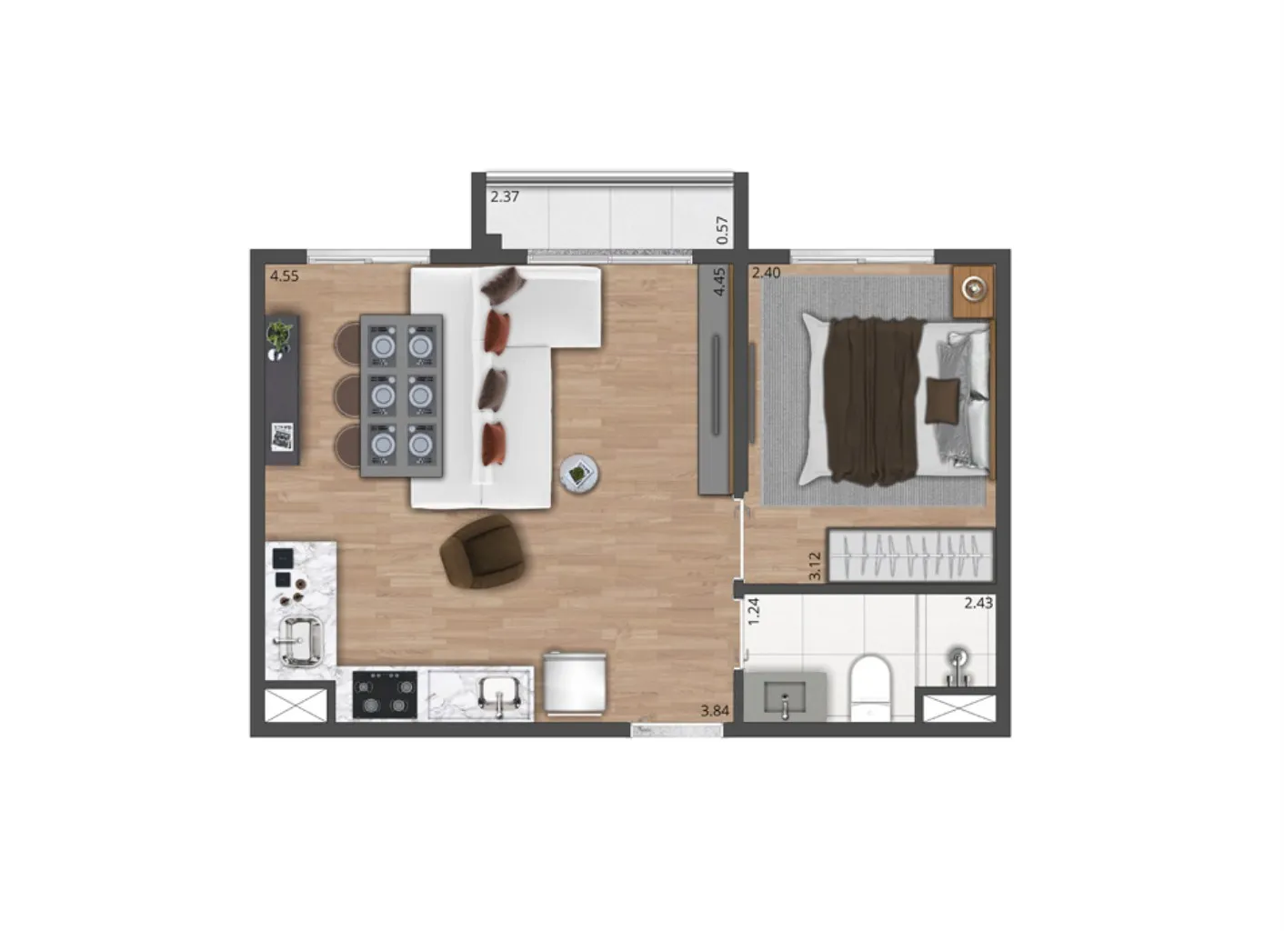 Imagem APARTAMENTO RESIDENCIAL em São Paulo - SP, Moema