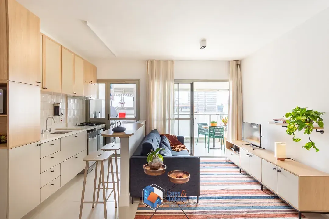 Foto do imóvel Apartamento para venda em Vila Madalena com 2 quartos, sendo 1 suíte, 70m² em Rua Paulistânia