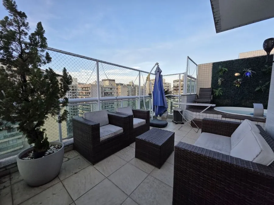 Imagem Cobertura duplex no BarraMais, 143 m² e 2 quartos