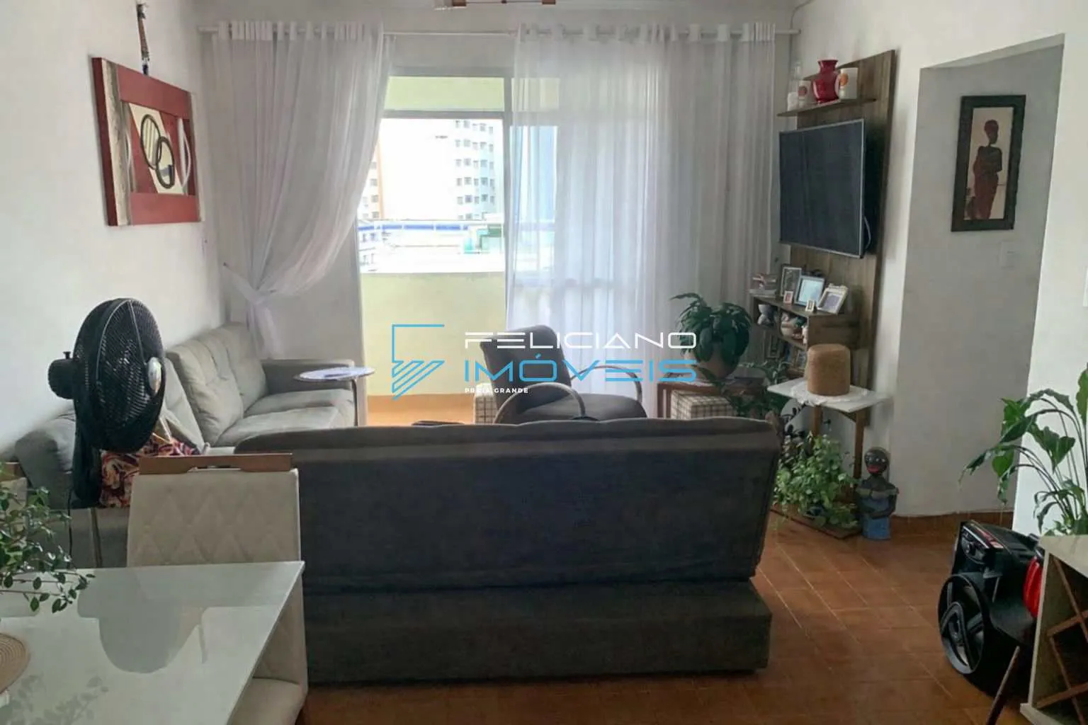 Imagem Apartamento com 2 quartos, Boqueirão, Praia Grande - R$ 450 mil, Cod: 7077