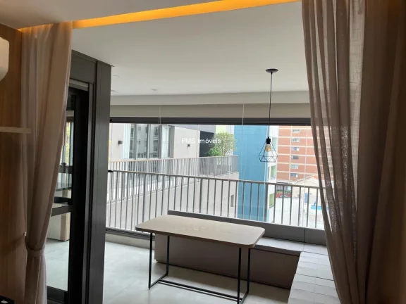 Imagem Apartamento à venda ou locação no Paraíso, com 1 quarto, 1 vaga.